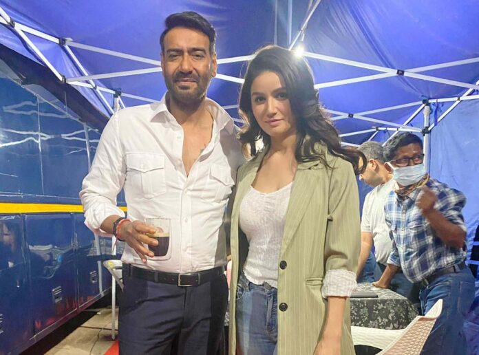 Amy Aela shoots Ajay Devgn's ‘Mayday’ in Russia