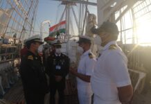 आईएनएस सुदर्शनी की खाड़ी देशों में तैनाती Deployment of INS Sudarshani to Gulf Countries