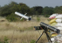 डीआरडीओ की एंटी टैंक गाइडेड मिसाइल का सफल परीक्षण DRDO's Anti Tank Guided Missile Successfully Tested