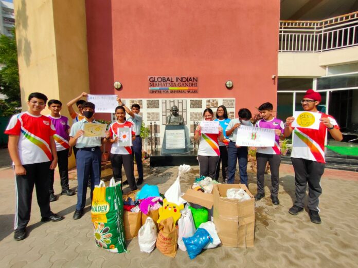 GIIS Ahmedabad students participate in Joy of Giving Week