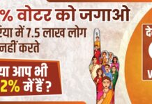 देवरिया में ‘देवरिया मांगे वोट’ अभियान का शुभारंभ 'Devria Mange Vote' campaign launched in Devria