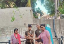 200 से अधिक पौधे लगाकर टी.एम. पटेल इंटरनेशनल स्कूल में विश्व पर्यावरण दिवस मनाया गया World Environment Day, T.M. Patel International School, Surat, Saraswati Education Trust, Green Army Organization, Harish Patel, K. Maxwell Manohar,