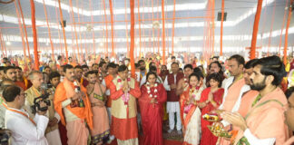 राम मंदिर में ध्वजारोहण और भारत उत्कर्ष महायज्ञ की पूर्णाहुति, नोएडा में 11 लाख श्रद्धालुओं ने रचा नया इतिहास