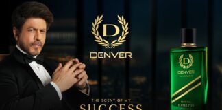 Denver ने किया बॉलीवुड सुपरस्टार शाहरुख खान के साथ “Denver Intense EDP” लॉन्च