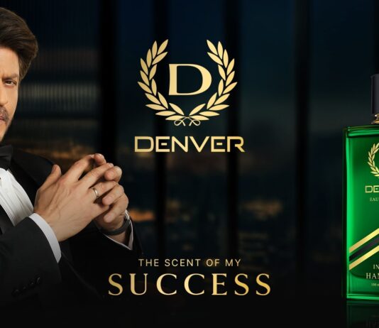 Denver ने किया बॉलीवुड सुपरस्टार शाहरुख खान के साथ “Denver Intense EDP” लॉन्च
